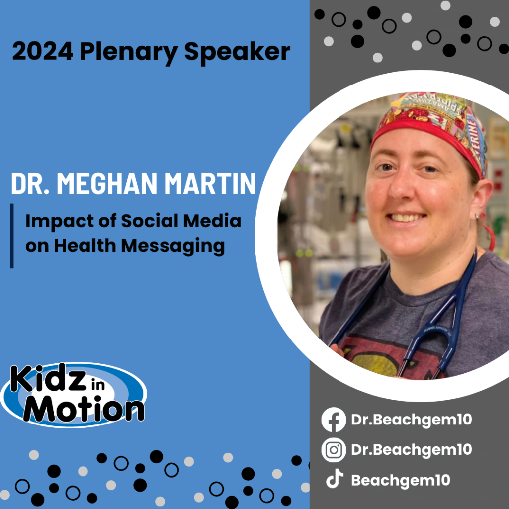 Keynote Speaker: Dr. Meghan Martin. 